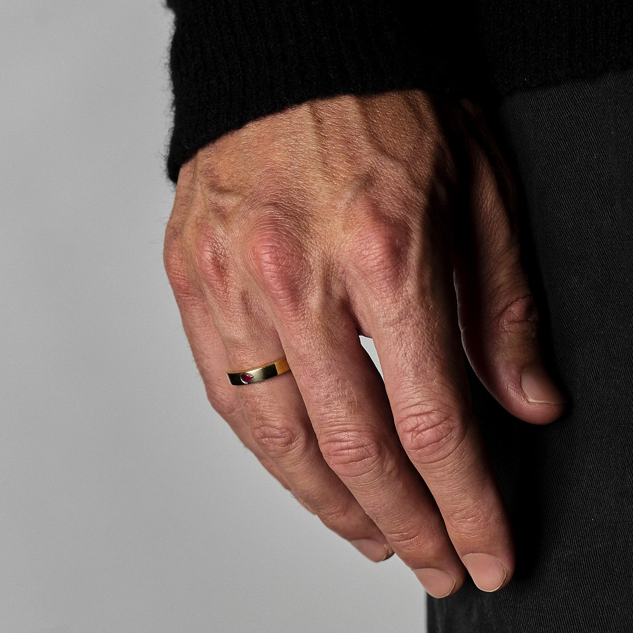 Teardrop Ring | Gold