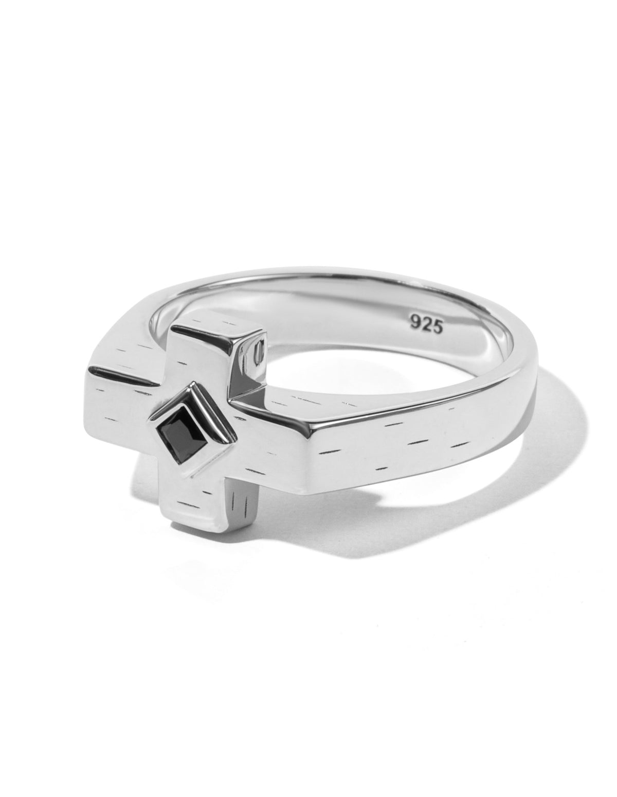 Raven Cross Ring