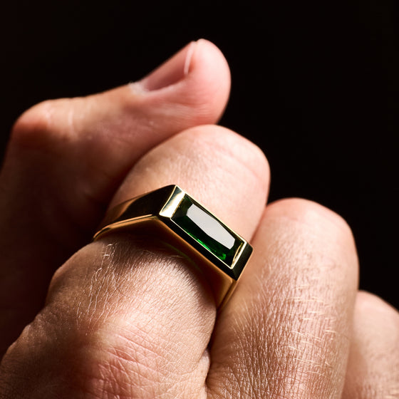 Sona Ring | Emerald Gold