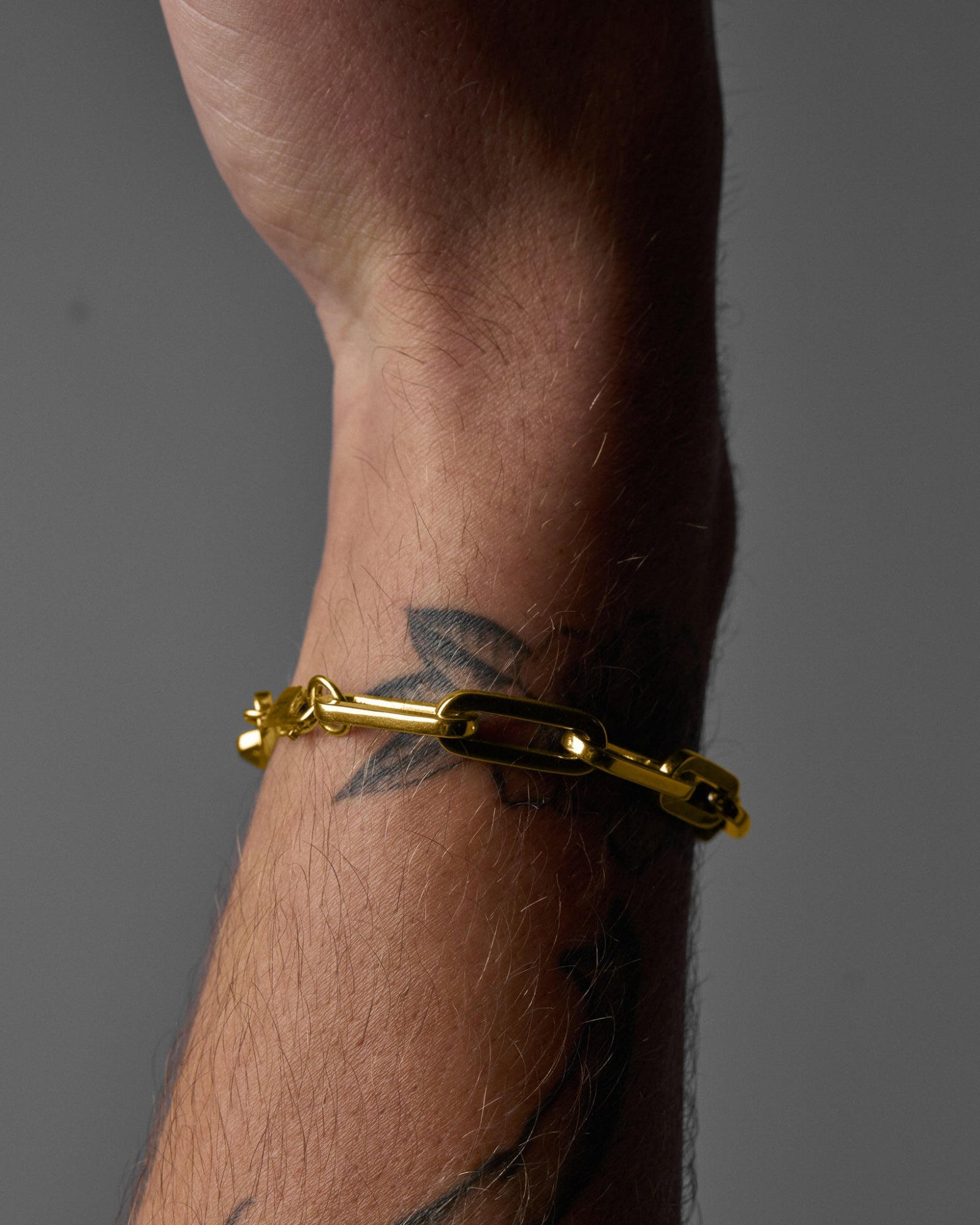 Close-up of the Huxton bracelet's clasp
