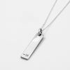 Levi Sterling Silver Carved Pendant for Men