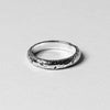 Stenson Sterling Silver Stack Ring for Men