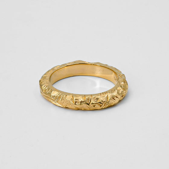 Jasper Ring | Gold