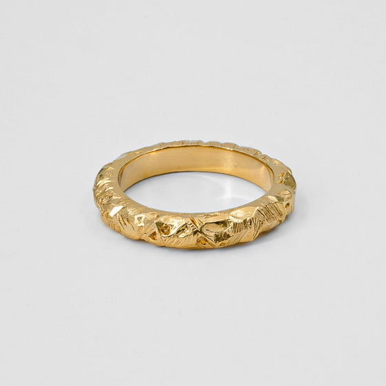 Jasper Ring | Gold